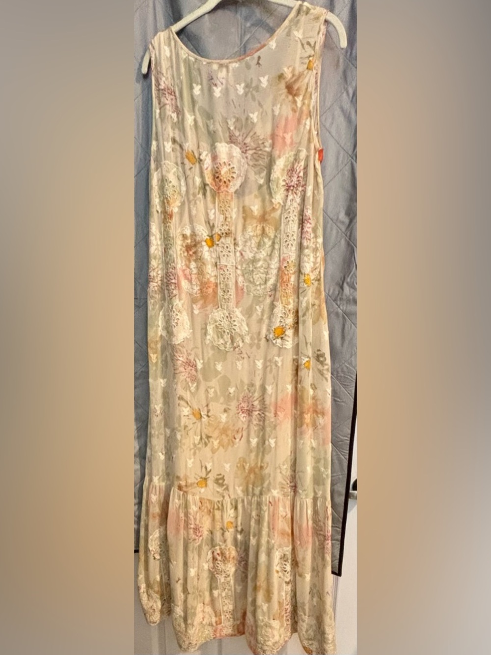 Sundance Ultra Romantic Hi-Low Maxi Dress.
